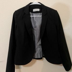 Black Calvin Klein Womens blazer